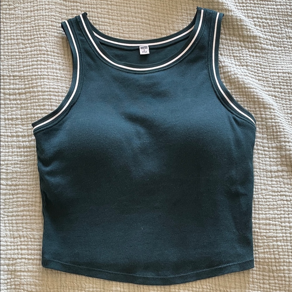 Uniqlo Teal Tank Top